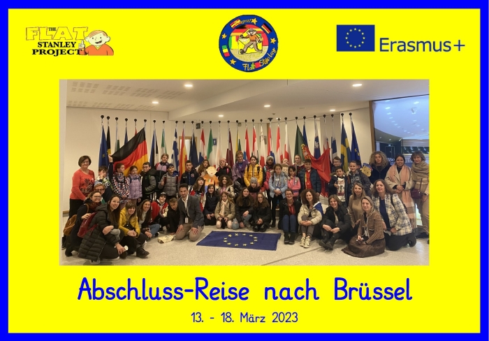 Reise nach Brüssel - im Rahmen des Erasmus-Programms.
